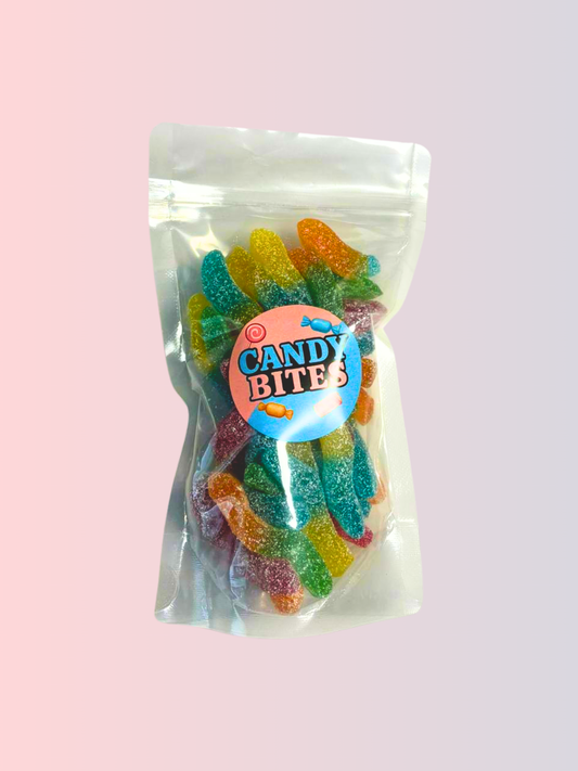 Candy Bites Sour Worms