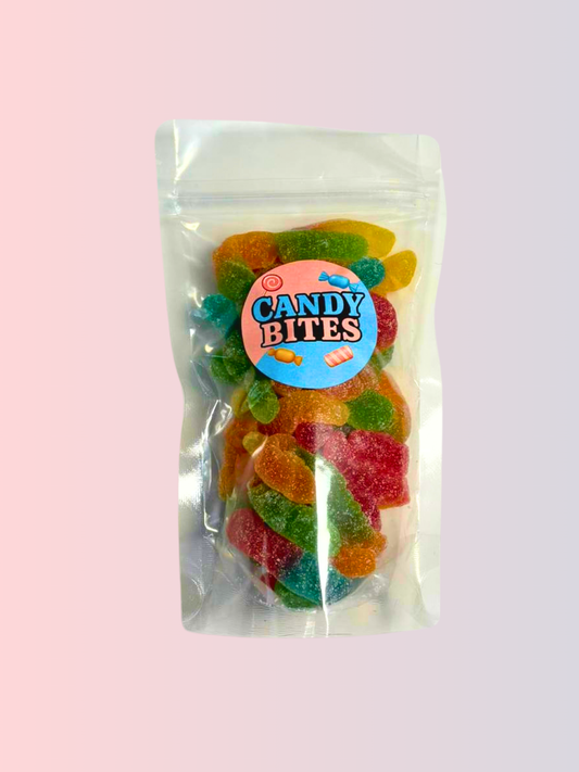 Candy Bites Wiggly Worms