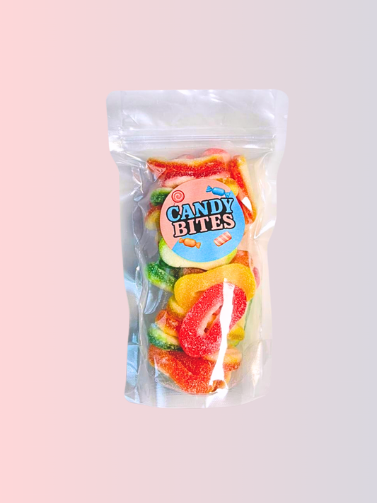 Candy Bites Rainbow Rings