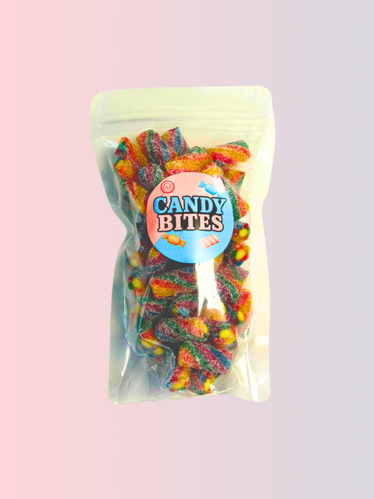 Candy Bites Fizzy Pineapples Twists