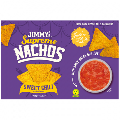 Nachos Sweet Chili Salsa Dip