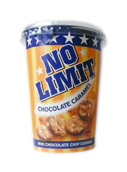 No Limit Chocolate Caramel Cookies