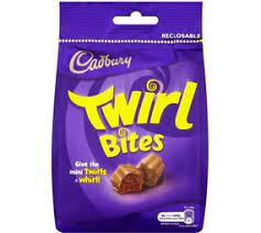 Cadbury Twirl Bites Bag